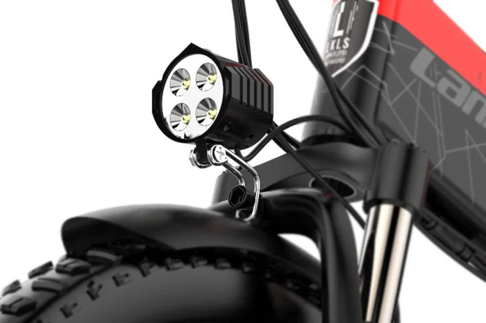 Feu avant pour vélo électrique LANKELEISI - Image 12
