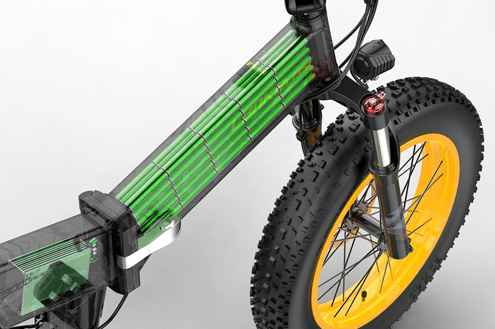 Batterie Lithium / Batterie Li-ion Spéciale pour Vélo Electrique LANKELEISI - Image 9