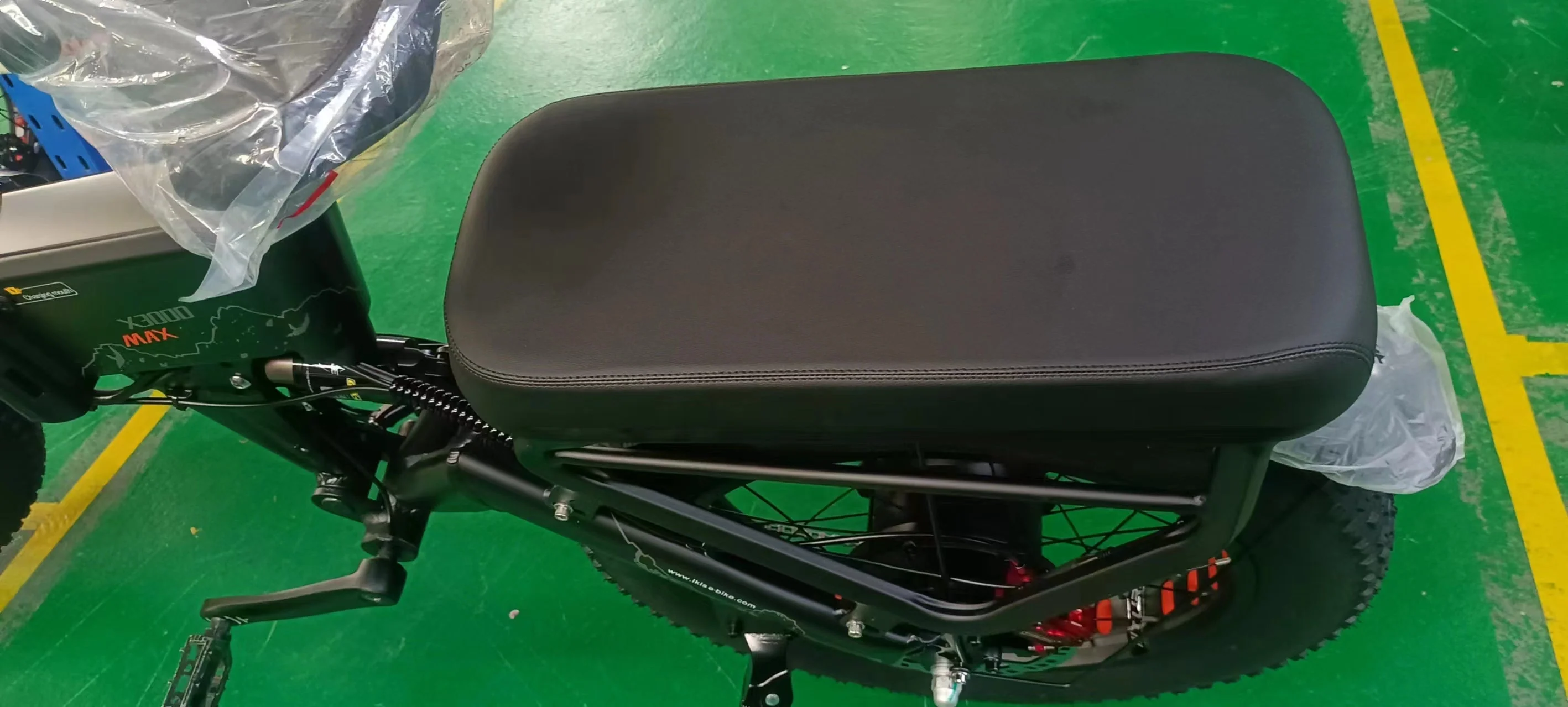 LANKELEISI Coussin de siège arrière pour vélo électrique - Image 2