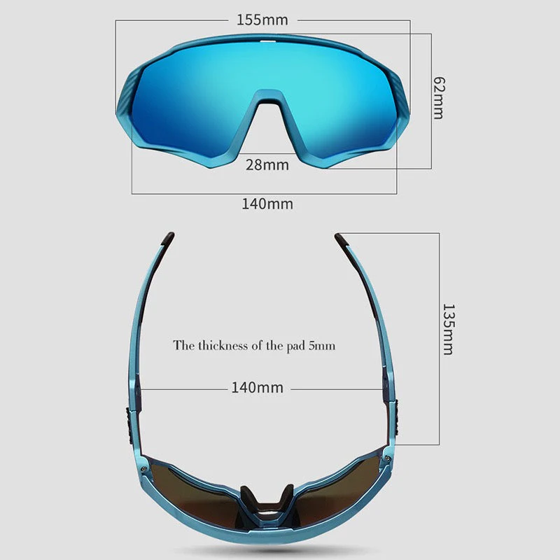 Lankeleisi Lunettes de cyclisme - Image 4