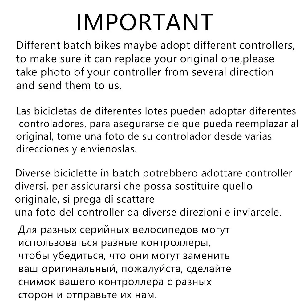 Contrôleur original pour vélo électrique LANKELEISI - Image 3