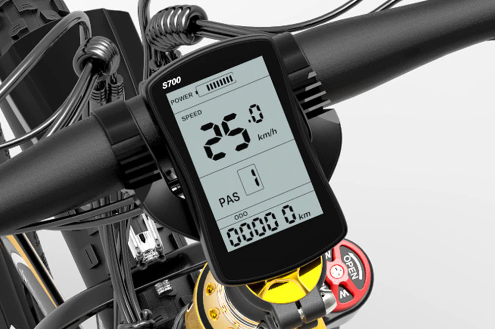 S700/S866/s600 Accessoire d'affichage LCD multifonctionnel pour vélo électrique LANKELEISI - Image 8