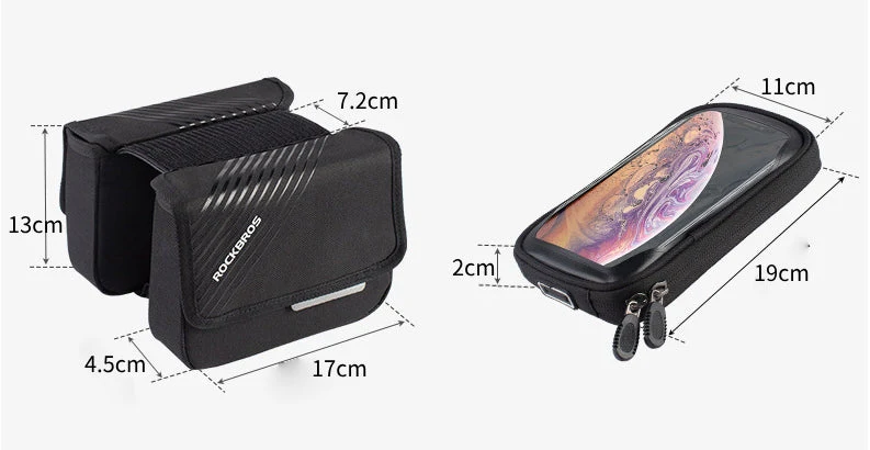 LANKELEISI Sacoche de selle pour vélo électrique - Image 4